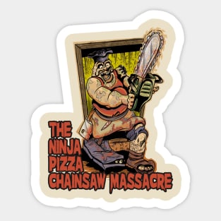 Ninja Pizza Massacre Sticker